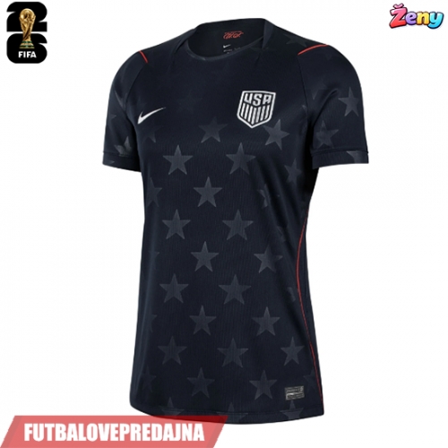Lacne Ženy Futbalové dres Spojené štáty Giovanni Reyna #7 MS 2026 Krátky Rukáv - Preč